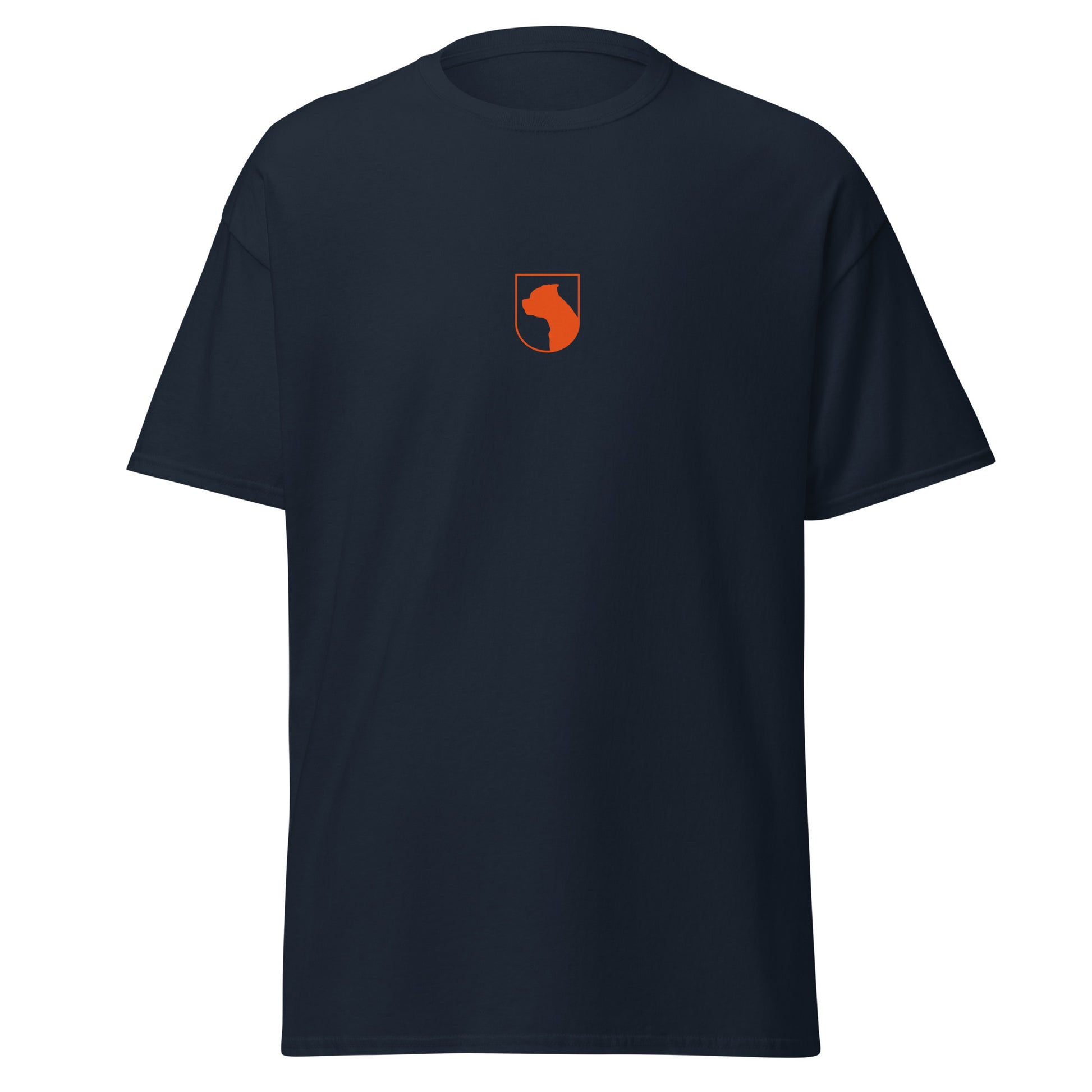"StaffBull Logo" Klassisches Herren-T-Shirt - blau