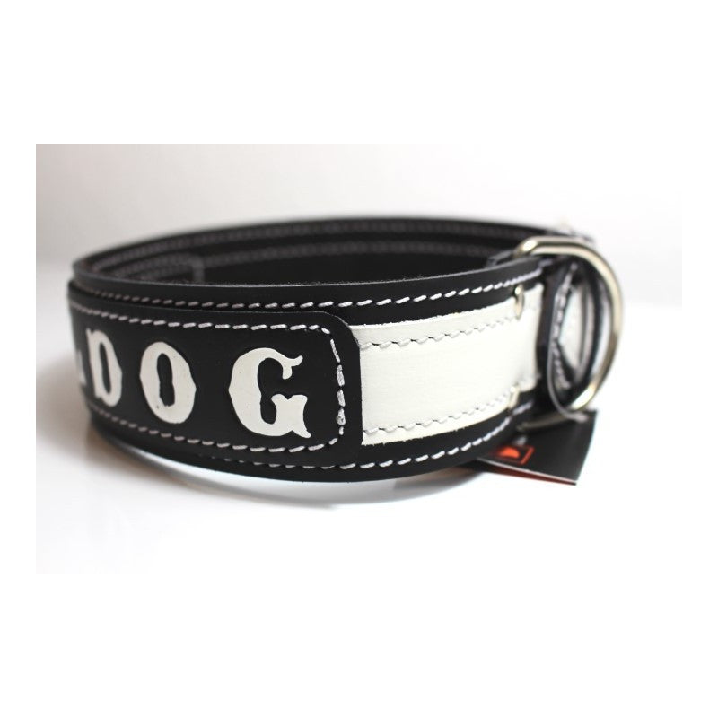 Lederhalsband - BULLDOG